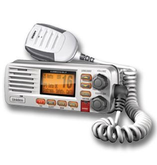 New Uniden UM 380 Class D Fixed Mount Marine VHF Radio White