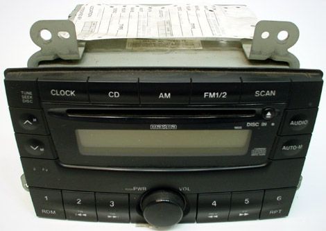 2000 2001 MAZDA MPV FACTORY OEM REPLACEMENT STEREO AM/FM RADIO TAPE CD