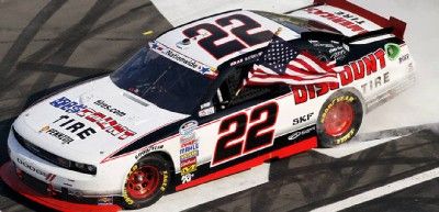 Keselowski Discount Tire UNITES Memorial Day HISTORY 300 WIN 1/24 CFS