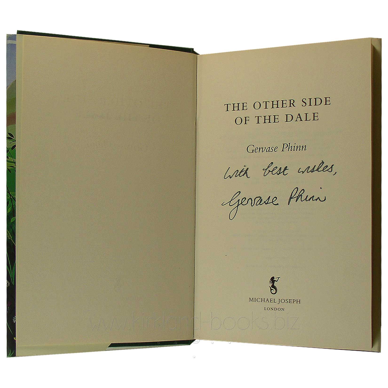 The Other Side of The Dale by Gervase Phinn Signed 1st in DJ