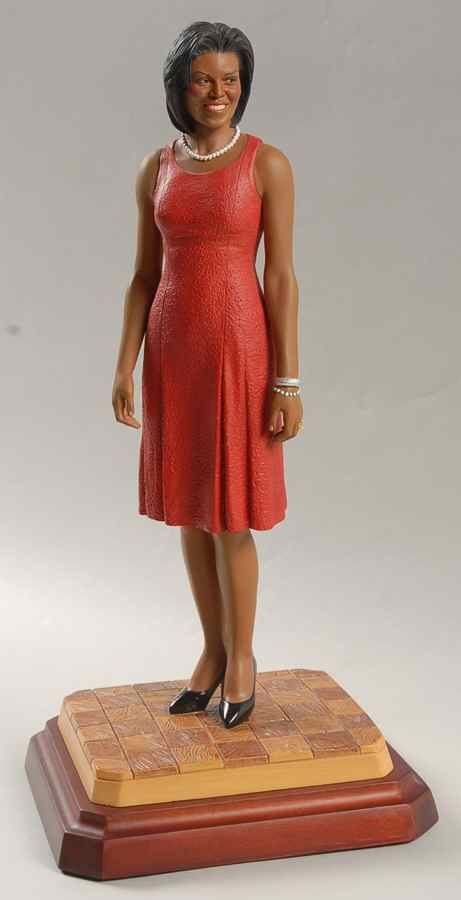 Thomas Blackshear Ebony Visions Figurine First Lady Michelle Obama