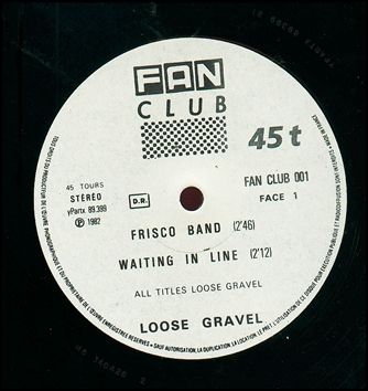 Loose Gravel Loose Mike Wilhem French 12 1982