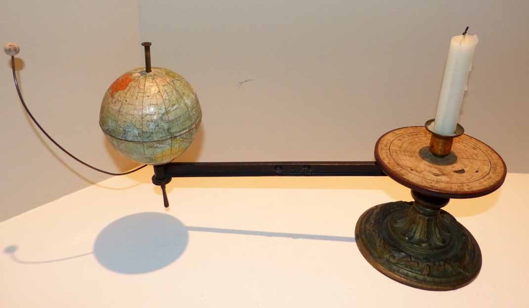 Toget a sense of globe detail consider that the distance from