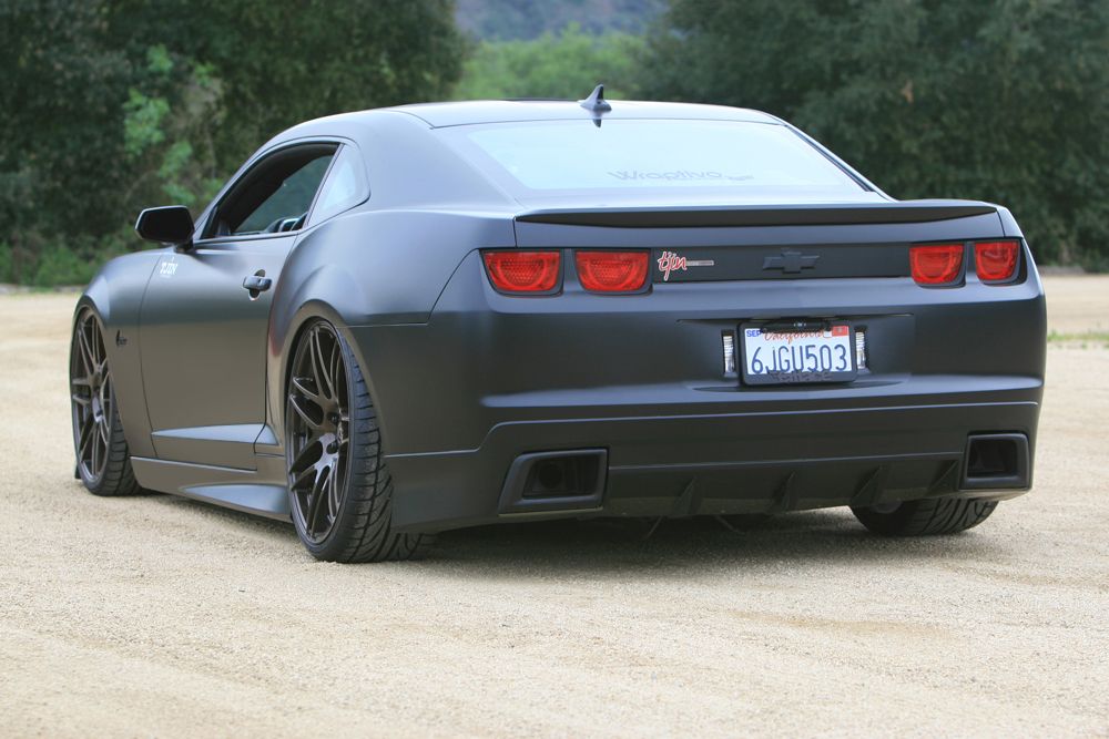 22 22x9 22x10 5 Forgestar F14 Staggered Wheels Chevrolet Camaro 2010