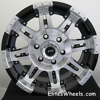 17x8 5 Black Jr Cannon Wheels 8x6 5 15 Hummer H2