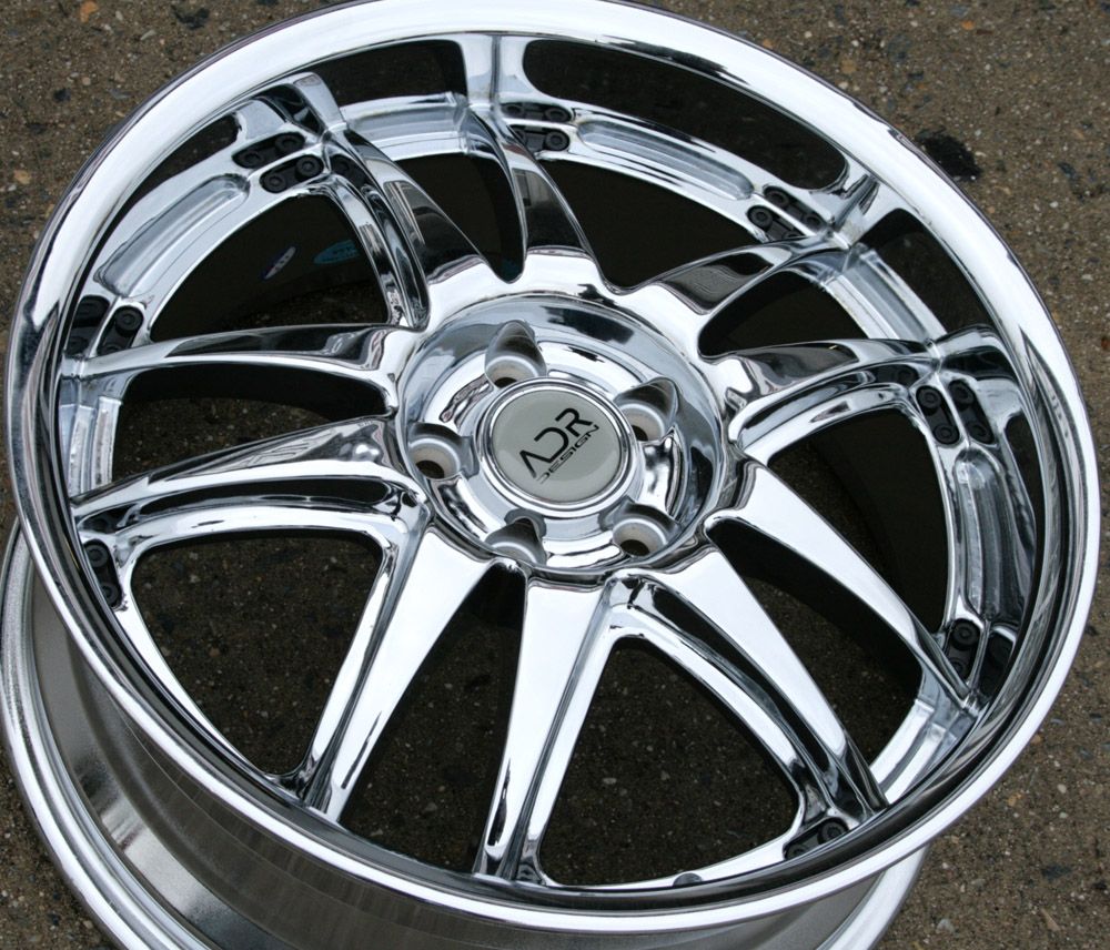 Adr Decadence 18 Chrome Rims Wheels Benz CLK320 CLK430 18 x 8 0 5H 35