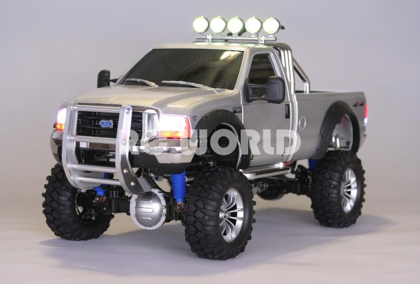 Tamiya 1 10 RC Ford F350 Highlift 4x4 3 Speed New 2 4GHz RTR