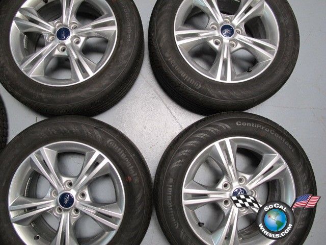 2012 Ford Focus Factory 16 Wheels Tires OEM Rims Continental 215/55/16