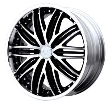 20x8.5 Black Venti Plus VP106 Wheels 5x4.5 +40 LEXUS SE 330 SC 300 HS