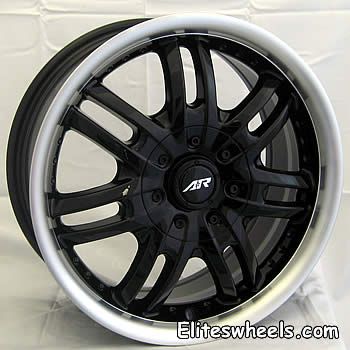 17x7 5 Black Wheels Rims Haze 5x110 Saab 9 3 Rim