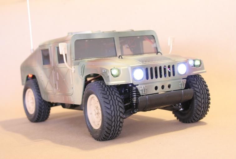 Tamiya 1 10 RC Hummer M1025 Humer 58154 RTR New