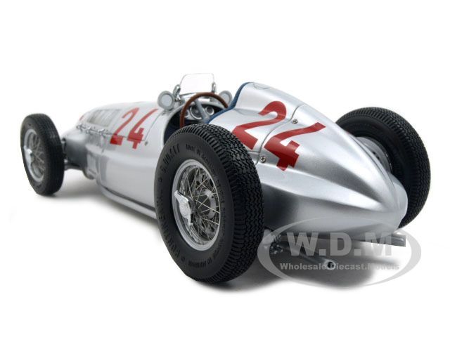 Brand new 118 scale diecast model of 1939 Mercedes W 165 #24 Grand