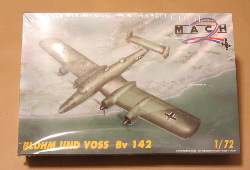 Mach 2 Blohm and Voss BV 142 1 72 Scale SEALED 13