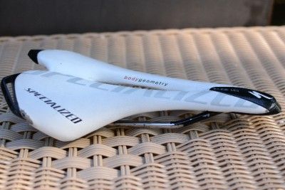 Specialized Toupe 143 TI Titanium Road Saddle White Track Cyclocross