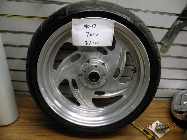 Custom Mag Wheels Harley Chopper 17 190 Rear 120 Front