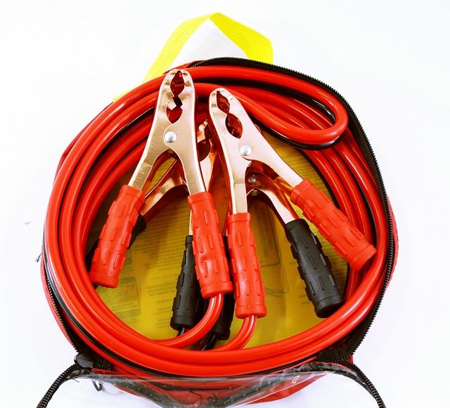 Heavy Duty Booster Battery Jumper Booster 200 Amp Jump Start Cable Car