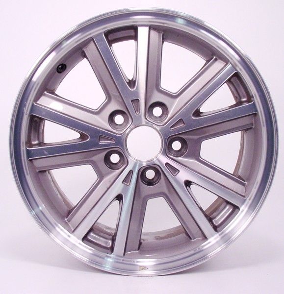 16 Ford Mustang Machined Gray Factory Wheel 3588