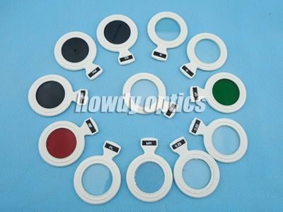 232pcs Trial Lens Case Aluminum Trial Lens Set Plastic Rim