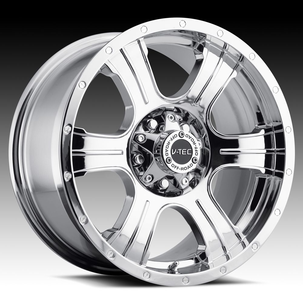  x8 V Tec Assassin Chrome 6x5 5 w 0 Et 396 6883C0 Wheels Rims