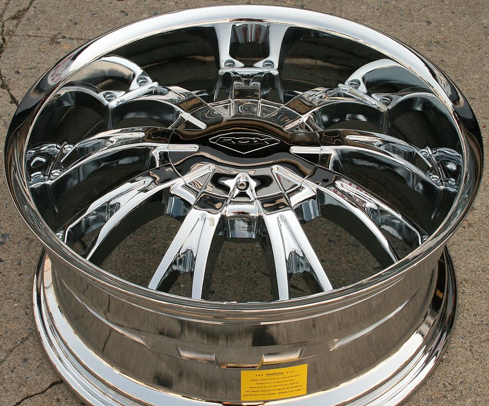 Rox Show 320 20 Chrome Rims Wheels Cadillac SRX Uplander 20 x 8 5 6H