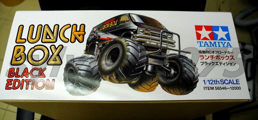 Tamiya # 58546 RC Lunch Box Black Edition   1/12 * w / ESC * NEW IN