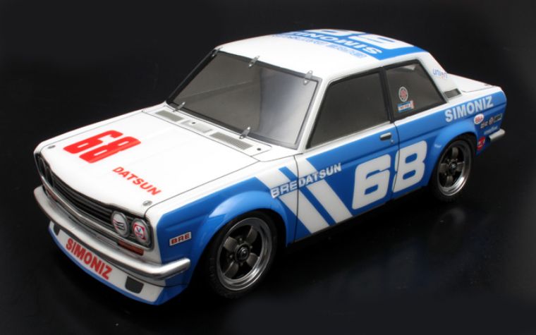 10 RC Car Genetic Bre Datsun 510 Bluebird Bre 68