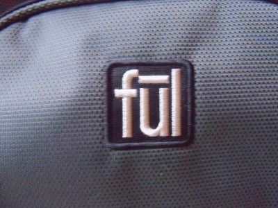 Ful Rolling Duffel Bag 21 Wheeled Carry on Luggage Grey and Blue New