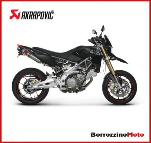 AUSPUFF AKRAPOVIC TITANIUM APRILIA DORSODURO 750 2008 2011