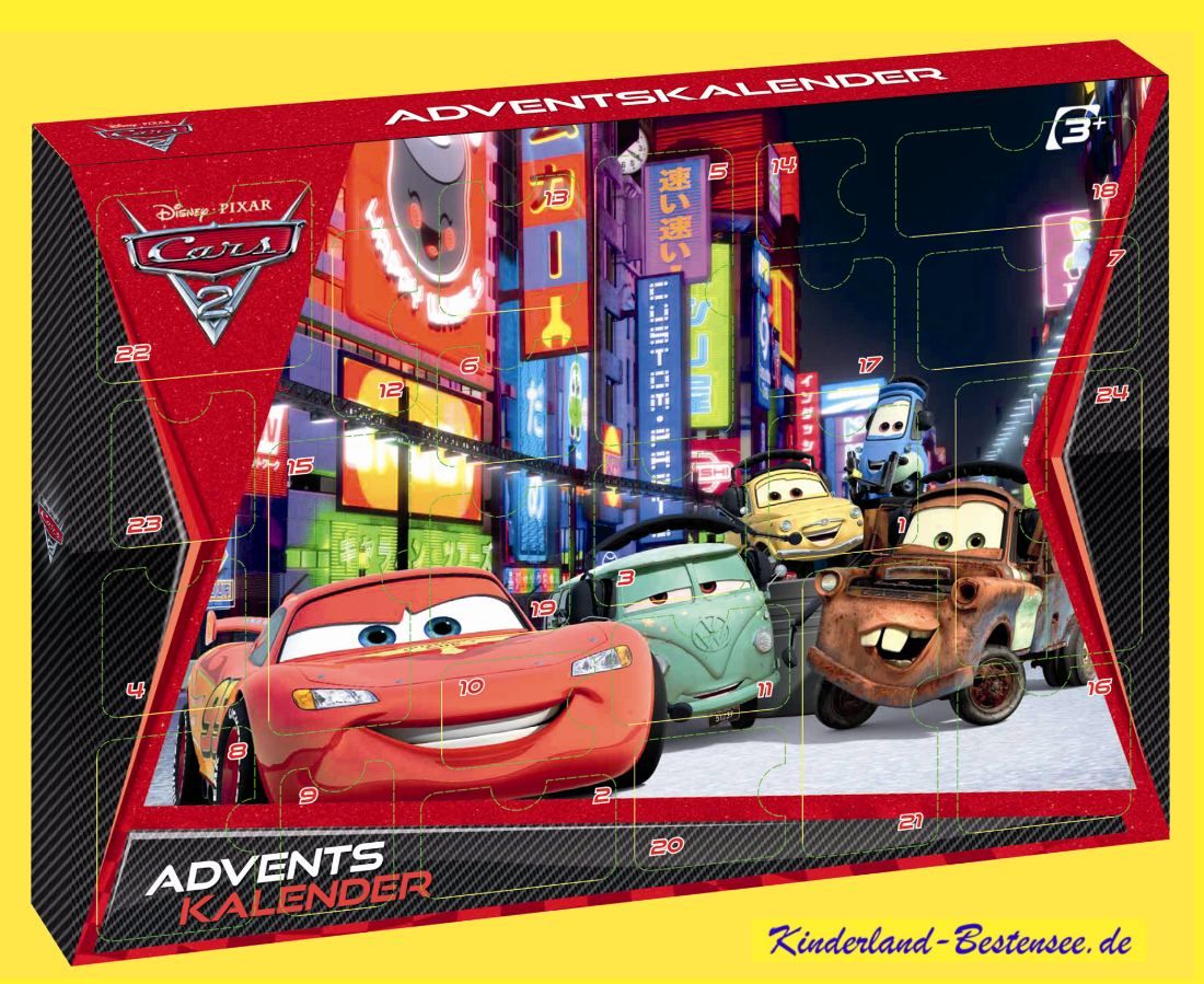 Cars 2 Adventskalender 2011