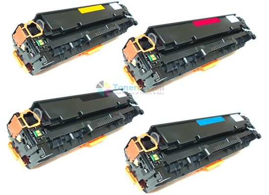 Toner Set CC530A CC531A CC532A CC533A HP CM2320 CP2025 845161015711