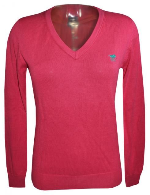 POLO SYLT Longsleeve Feinstrick Pullover PINK M L XL Pulli