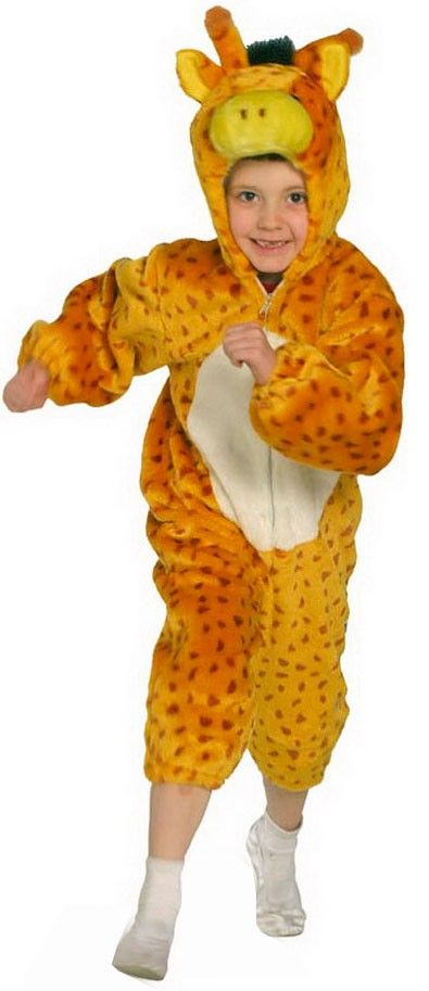 KINDERKOSTÜM TIERKOSTÜM KOSTÜM OUTFIT GIRAFFE FASCHING