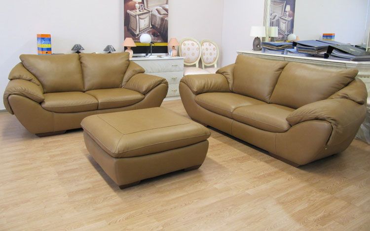 Sitzer 2 Sitzer Hocker Modell 2222 Lotus von Natuzzi