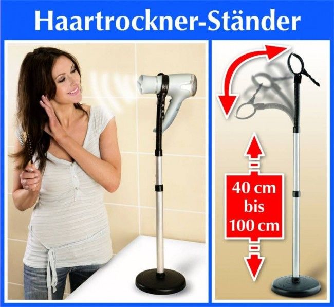 WENKO Fönhalter Haartrockner Halter für Fön Badablage