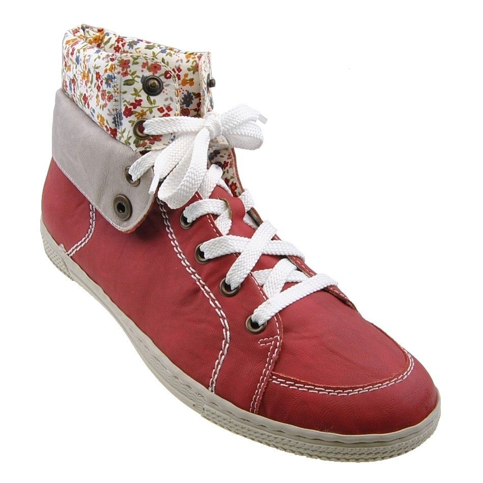 NEU Rieker Damenschuhe Schuhe High Top Sneakers Damensneaker Julia