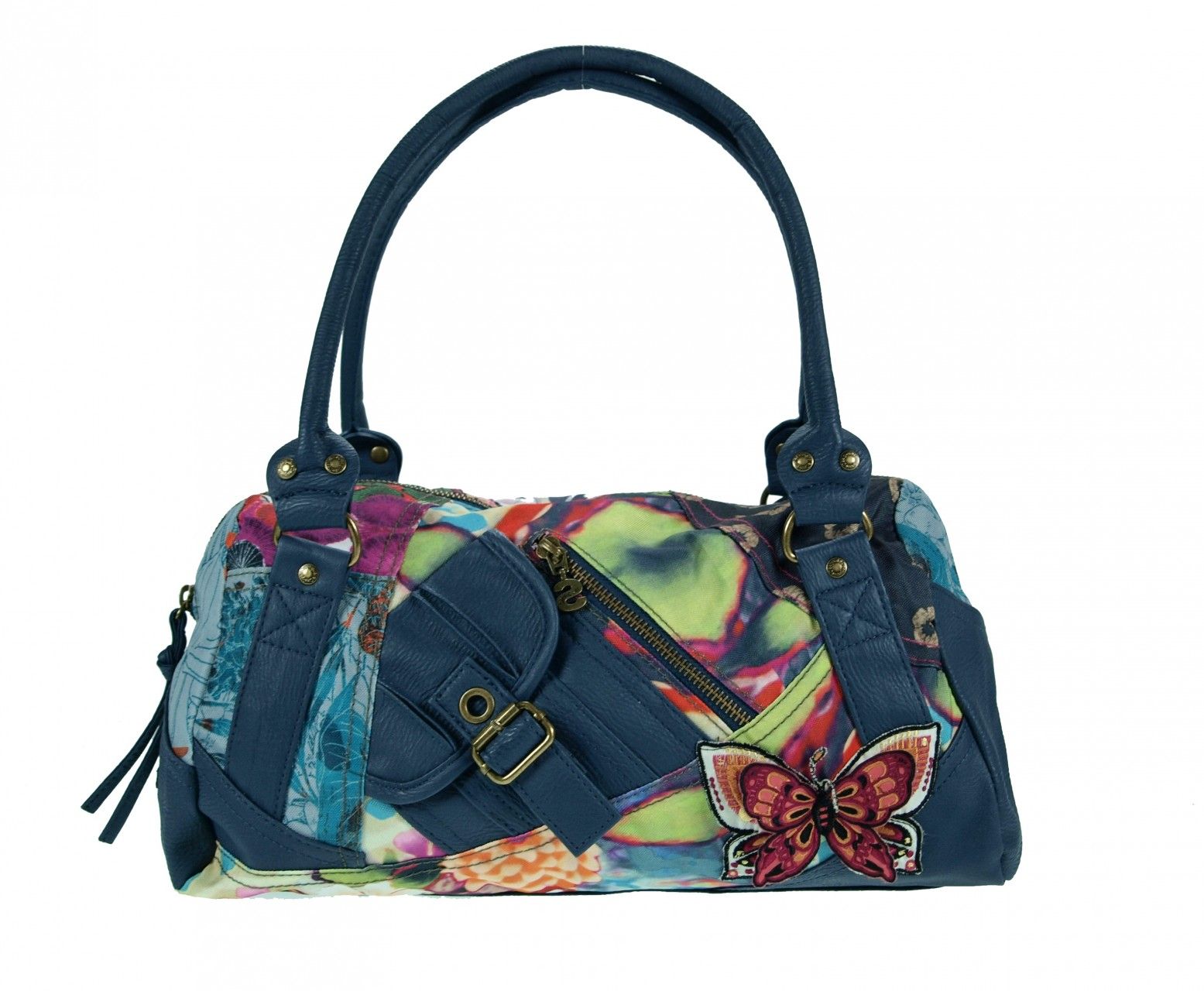 Desigual Tasche Bols Tokyo Damen Bowling Bag 30x5029 Schultertasche