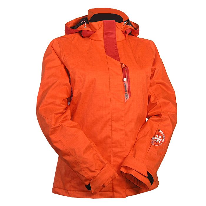 ZIENER TAHITI Gr. 42 Damen Skijacke Snowboardjacke fire orange