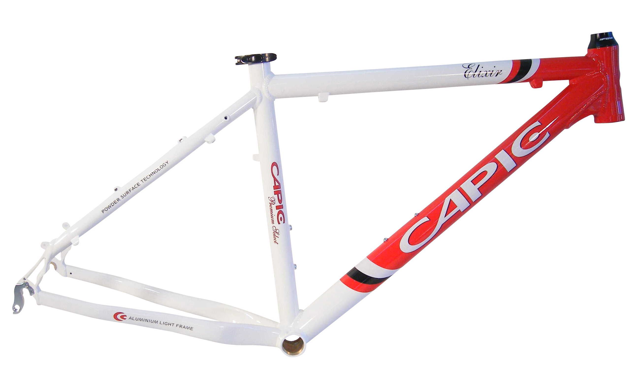 CAPIC Elixir MTB Rahmen white deepred RH 45,7 cm, 18