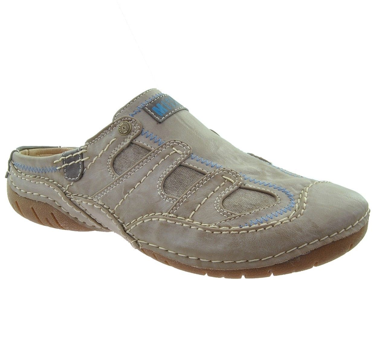 NEU Mustang Herrenschuhe Schuhe Slipper Sandalen Pantoletten 4046 701