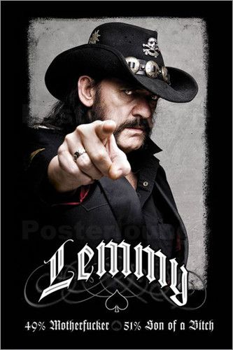 Poster Lemmy   49% Mofo