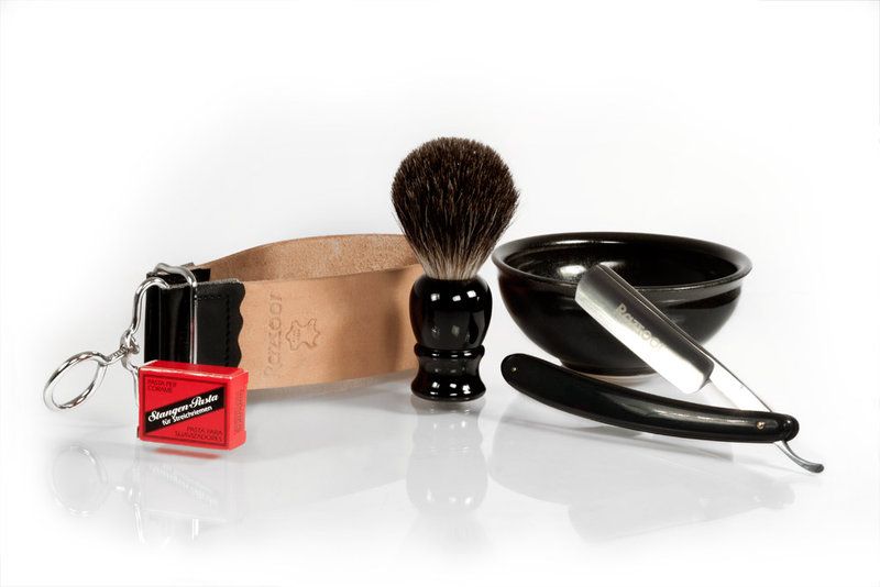 Rasiermesser Set RAZZOOR Black