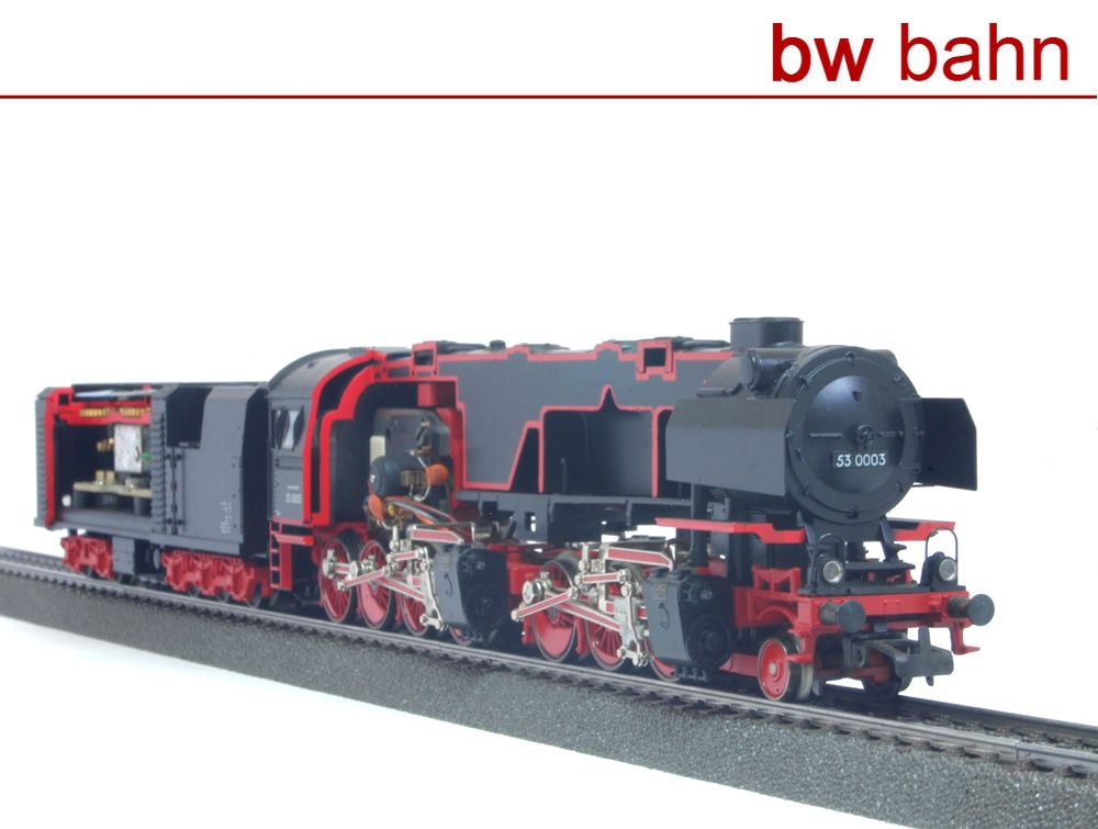 Märklin H0 37029 Dampflok BR 53 Schnittmodell Neu