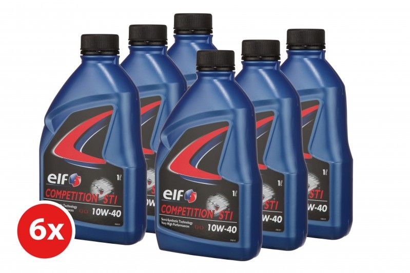 Elf Competition STI 10W 40 6x 1L (6 Liter) Motoröl