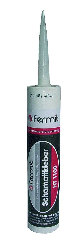 15,97EUR/1000ml) Fermit feuerf. Schamottkleber 310 ml