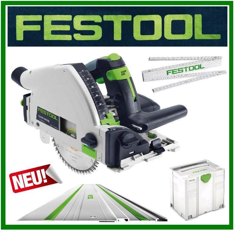 Festool Tauchsaege TS 55 REBQ Plus FS 561580 1x Zollstock NEUHEIT