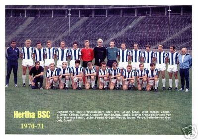 Hertha BSC Berlin ++1970 71++Super MK++