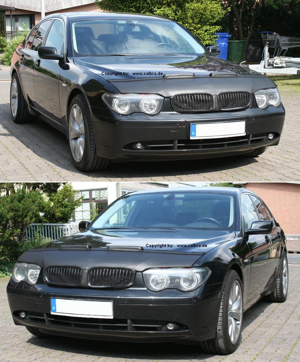 BRA Steinschlagschutz Haubenbra BMW E65 2001   2005 vfl