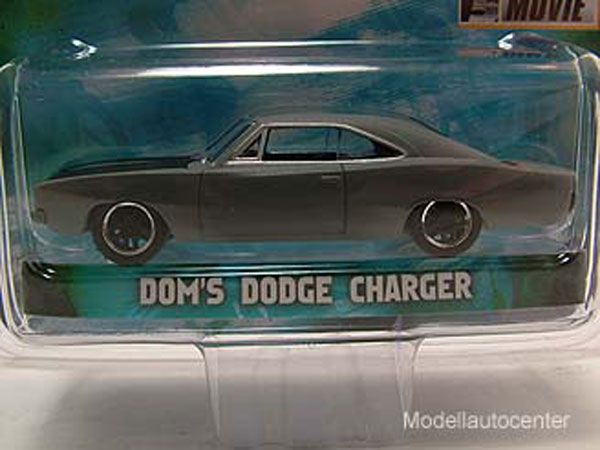 Dodge Charger 1970 matt grau/ Fast and Furious, Modellauto 164