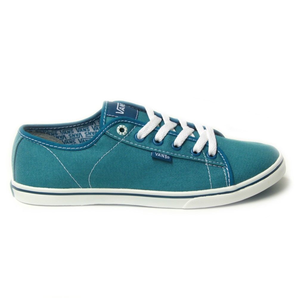 Vans Schuhe Damen Ferris Lo Pro Enamel Blue White