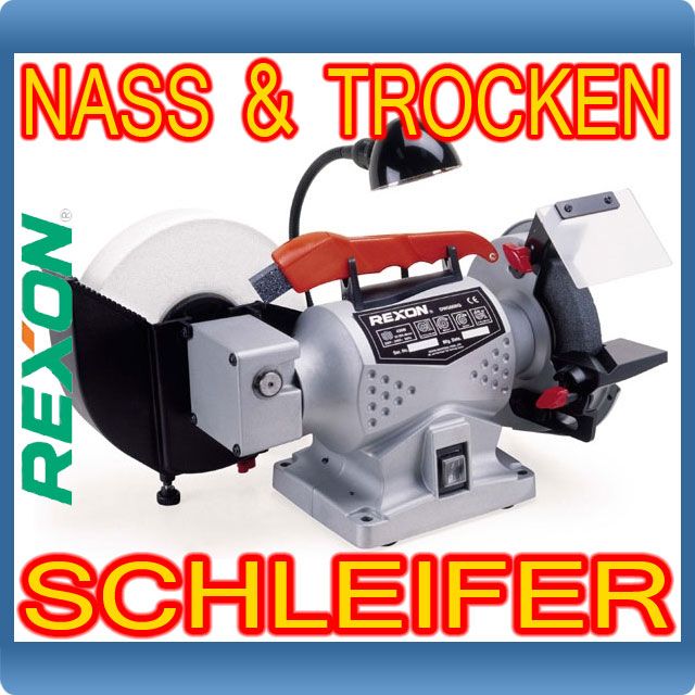 REXON DWG 86 BQ NASS & TROCKENSCHLEIFER NASS DOPPEL SCHLEIFER